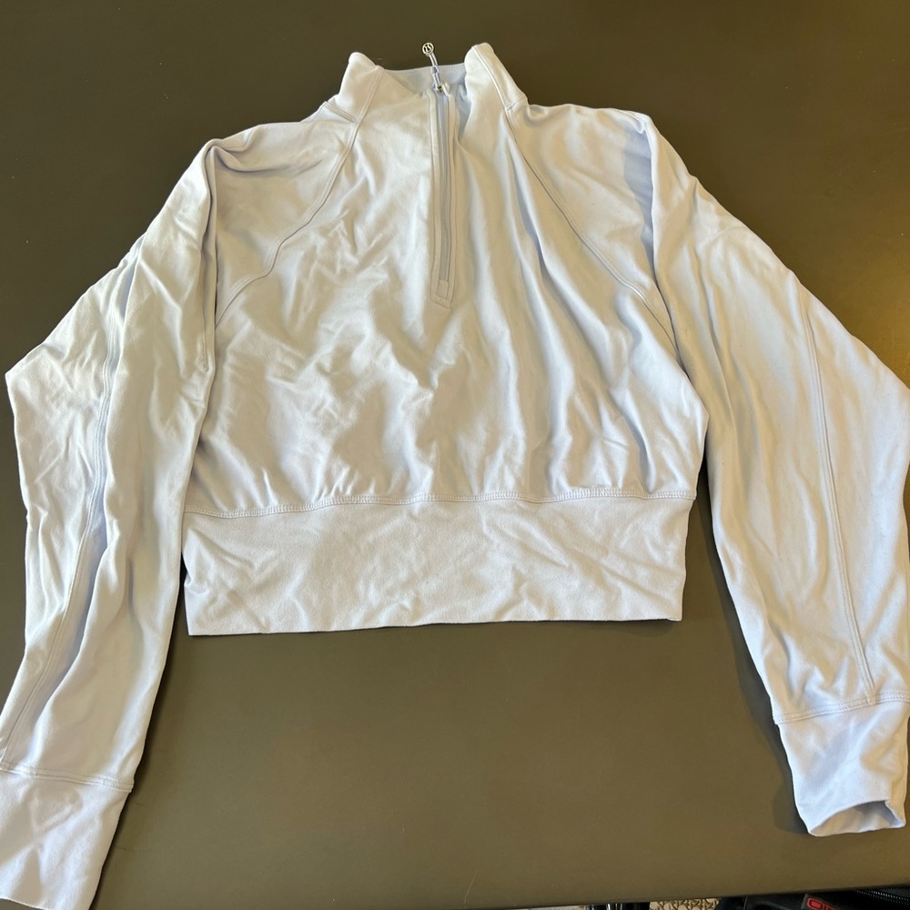 Lululemon cropped sweatshirt
